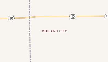Midland City, Illinois map