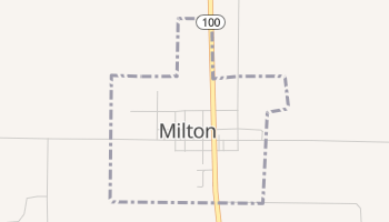 Milton, Illinois map