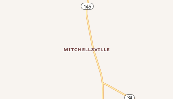Mitchellsville, Illinois map