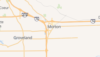 Morton, Illinois map
