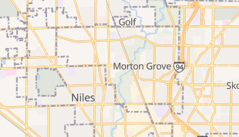 Morton Grove, Illinois map
