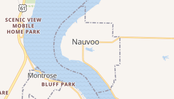 Nauvoo, Illinois map