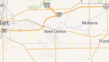 New Lenox, Illinois map