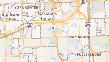Oak Brook, Illinois map
