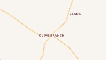Olive Branch, Illinois map