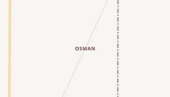 Osman, Illinois map