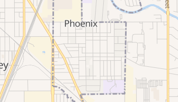 Phoenix, Illinois map
