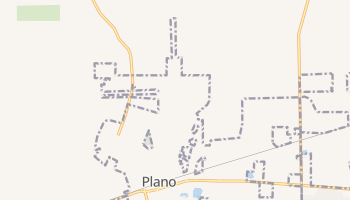 Plano, Illinois map