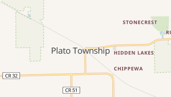 Plato Center, Illinois map