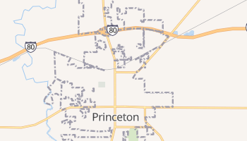 Princeton, Illinois map