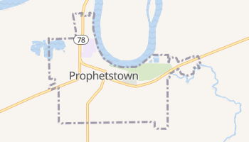 Prophetstown, Illinois map