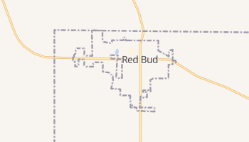 Red Bud, Illinois map