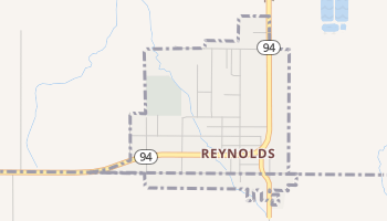 Reynolds, Illinois map