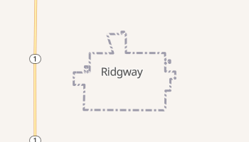 Ridgway, Illinois map
