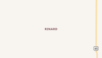 Rinard, Illinois map