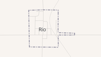 Rio, Illinois map