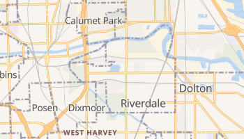 Riverdale, Illinois map