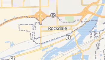 Rockdale, Illinois map