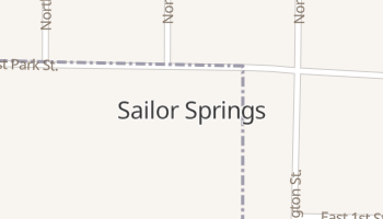 Sailor Springs, Illinois map