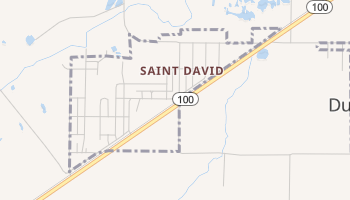 Saint David, Illinois map