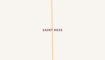 Saint Rose, Illinois map