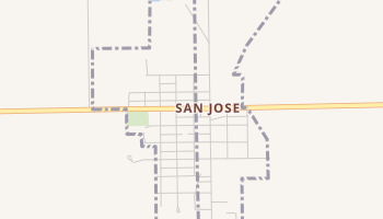 San Jose, Illinois map