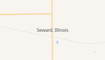 Seward, Illinois map
