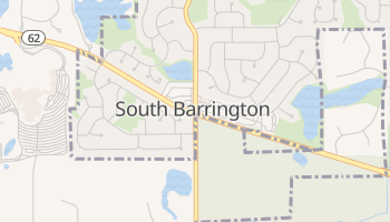 South Barrington, Illinois map