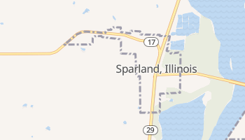 Sparland, Illinois map