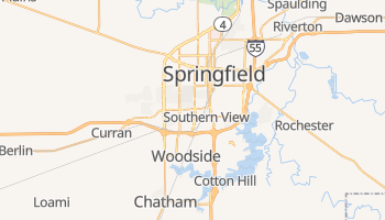 Springfield, Illinois map