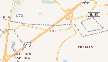 Stolle, Illinois map