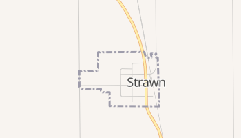 Strawn, Illinois map