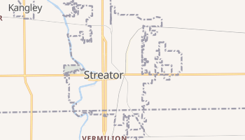 Streator, Illinois map