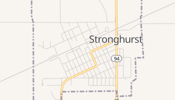 Stronghurst, Illinois map