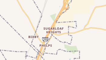Sugarloaf Heights, Illinois map