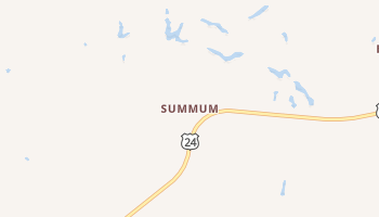 Summum, Illinois map