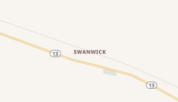 Swanwick, Illinois map