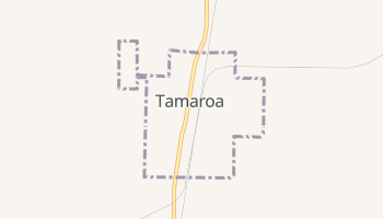 Tamaroa, Illinois map