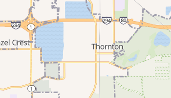 Thornton, Illinois map