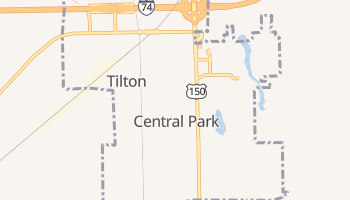 Tilton, Illinois map