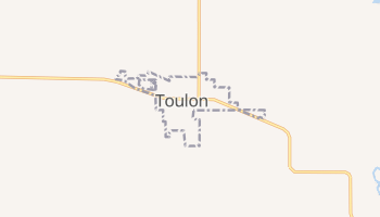 Toulon, Illinois map