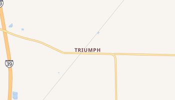 Triumph, Illinois map
