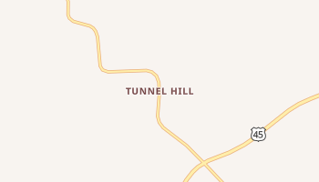 Tunnel Hill, Illinois map