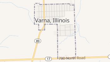 Varna, Illinois map