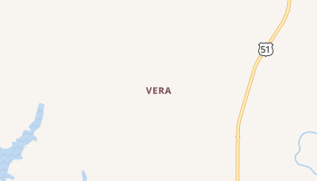 Vera, Illinois map