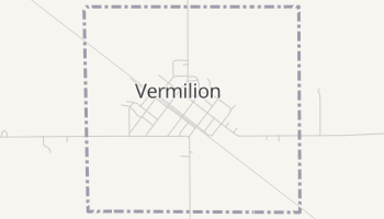 Vermilion, Illinois map