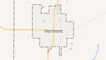 Vermont, Illinois map