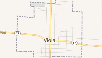 Viola, Illinois map