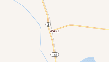 Ware, Illinois map