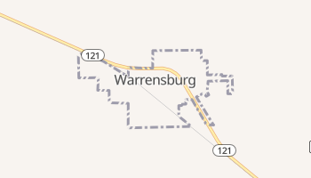 Warrensburg, Illinois map